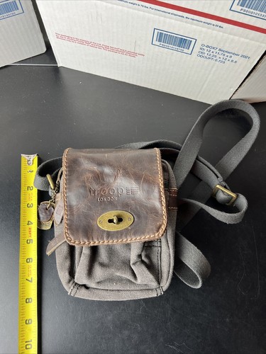 Stussy Troops Cross Shoulder Bag Japanese Magazine Exclusive Stussy Troops Cross Shoulder Bag Japanese Magazine Exclusive