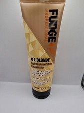 Image of 3 X Fudge Professional All Blonde Colour Booster Shampoo, 250 ml