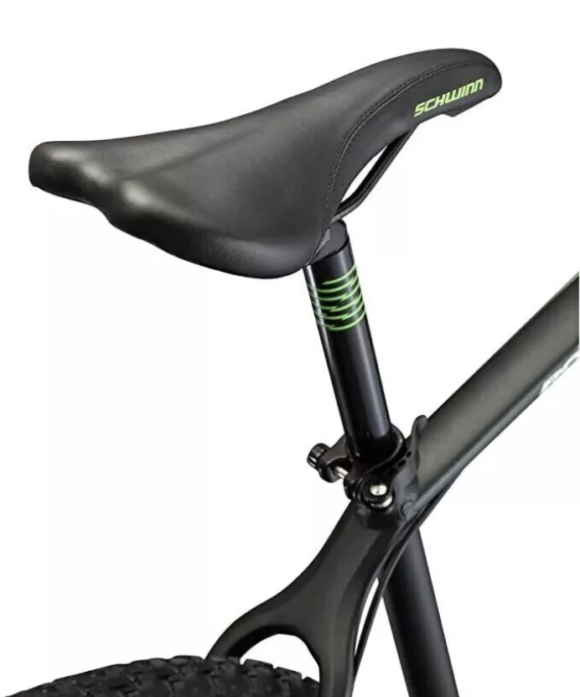 Schwinn 29-in. Boundary Mens Mountain Bike, Black and Green S5730wmds No Pedals