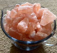 Natural Himalayan Salt Chunks: XL Large Chunky Pink Sea Salt, Rocks  1 pound