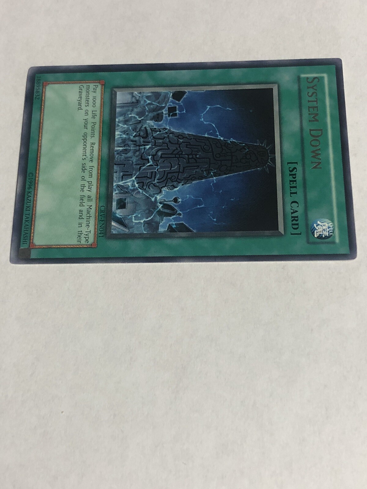 Yugioh System Down CRV-EN041 Ultimate Rare Near Mint | eBay