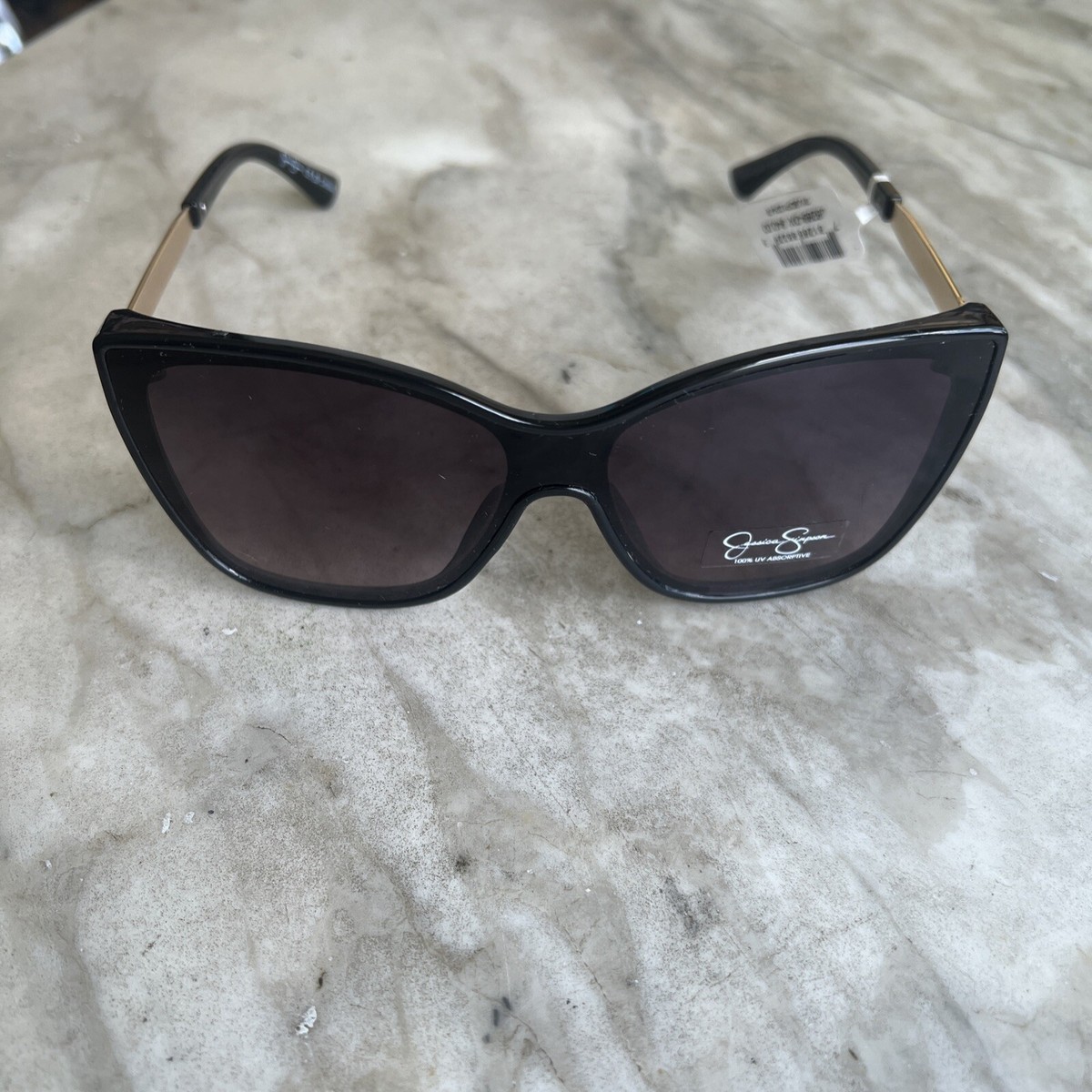 NWT Jessica Simpson black sunglasses Aviator Sunglasses in Black – Jessica Simpson main image 3