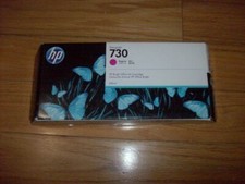 2023 GENUINE HP 730 MAGENTA 300ml CARTRIDGE P2V69A DESIGNJET T1600 T2600 SEALED