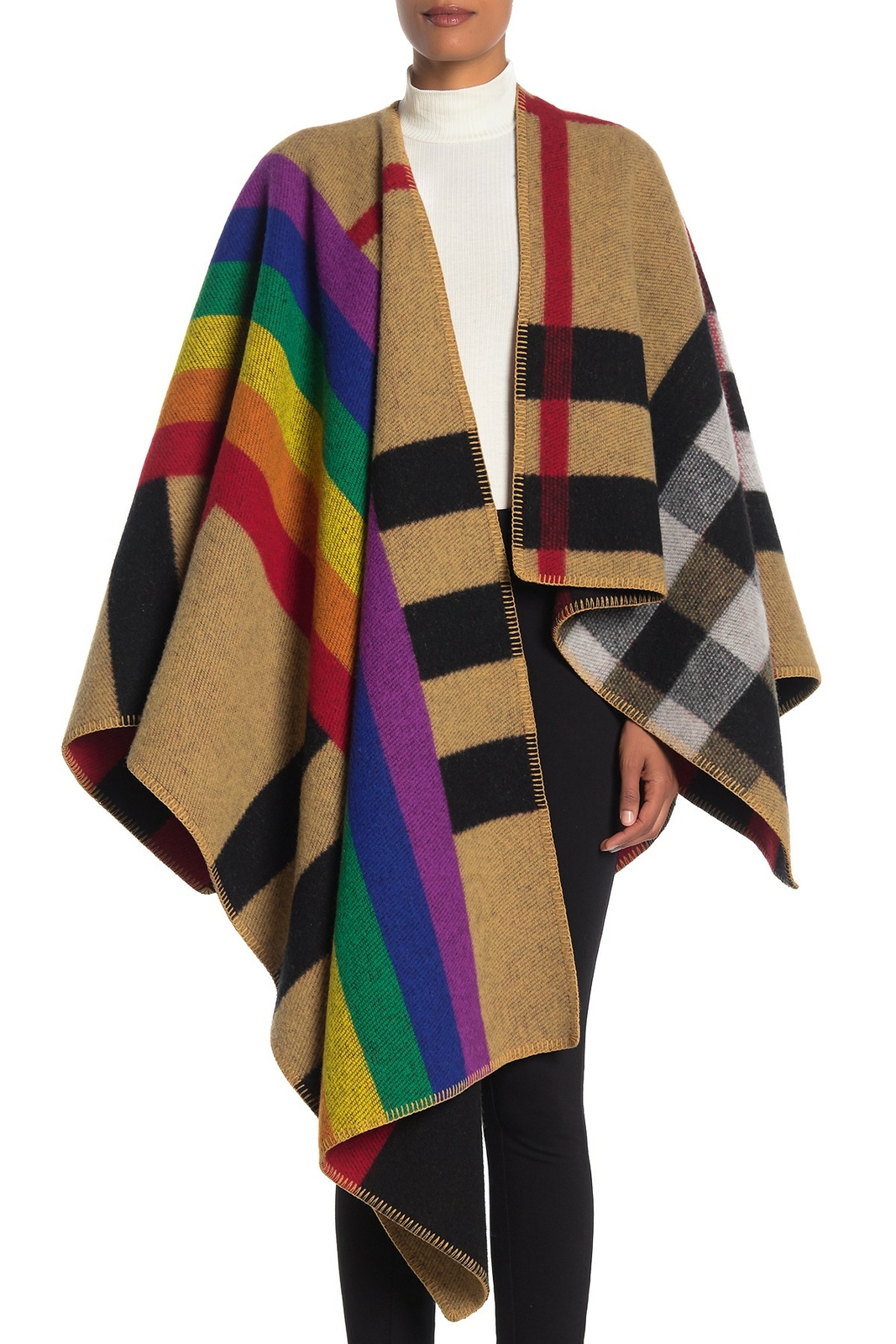 burberry blanket shawl