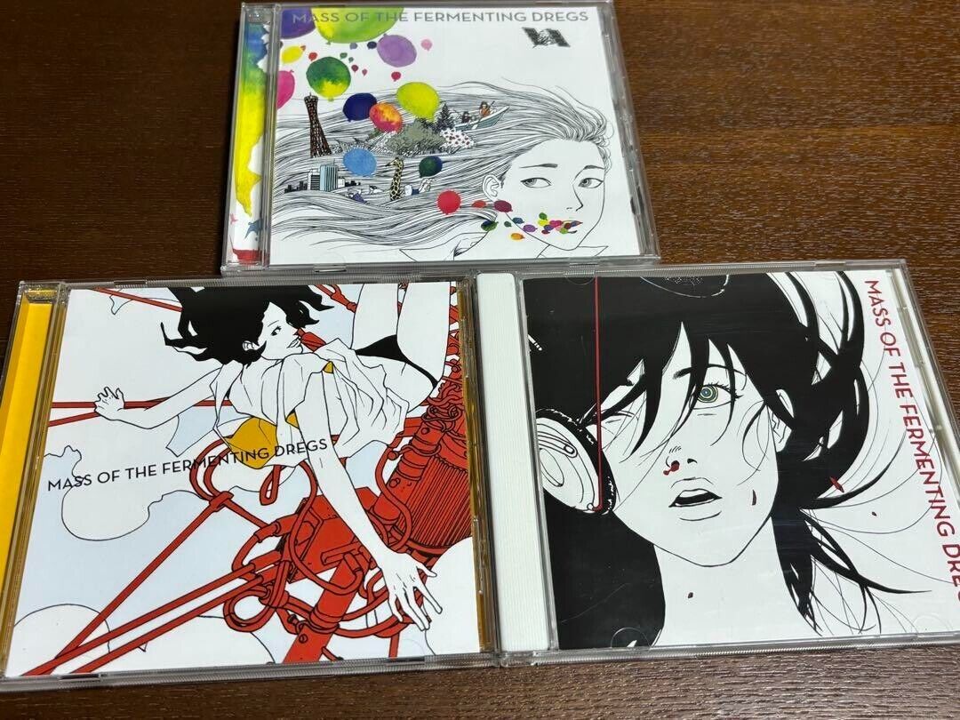 MASS OF THE FERMENTING DREGS 3CD Set World is Yours Zero MASS OF THE FERMENTING DREGS 3CD Set World is Yours Zero