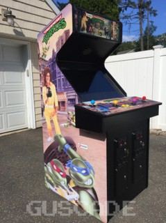 Teenage Mutant Ninja Turtles Arcade NEW Machine TMNT + Turtles In Time Guscade