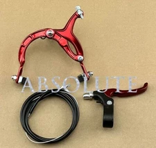 AltaLine BMX Brake REAR Alloy RED Bike Bicycle BRAKE SET W/ Alloy Brake Lever.