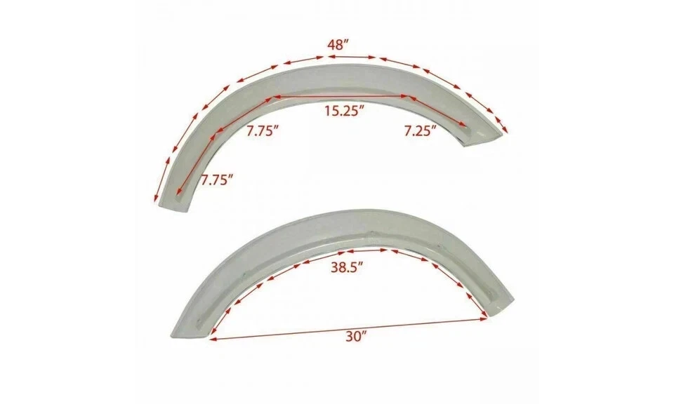 Juego de protectores de rueda de arco acampanado guardabarros exterior interior para Suzuki Samurai SJ410/413 Foto 2 de 3