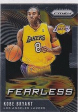 KOBE BRYANT Los Angeles Lakers FEARLESS PRIZM Basketball Card PREMIUM MINT LE!