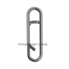  Fishing Power Clips Stainless Steel Fast Clip Connector Quick Change Lure Snaps
