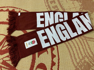 ENGLAND NATIONAL TEAM rugby SCARF OFFICIAL LICENSED PRODUCT ONE