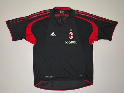 AC MILAN 2004-05 TRAINING SHIRT ADIDAS JERSEY SOCCER SIZE M/L 40