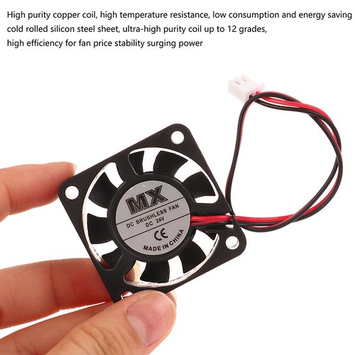 For Stage Light 4010 Brushless Cooling MX 40mm Silent Fan DC 5V 12V 24V - Afbeelding 9 van 15
