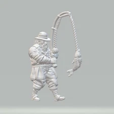 Willowbrook - WB1009 - Fisherman - 28mm - Resin - w/o Base