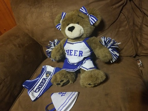 LOTE de atuendos de peluche de 15" Build a Bear Bearemy de la década de 1990 BABW retirado 2012 - Imagen 11 de 12