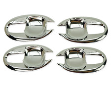 Bowl Insert Handle Cover Trim Chrome For 2005-2014 Toyota Hilux Vigo MK6 MK7