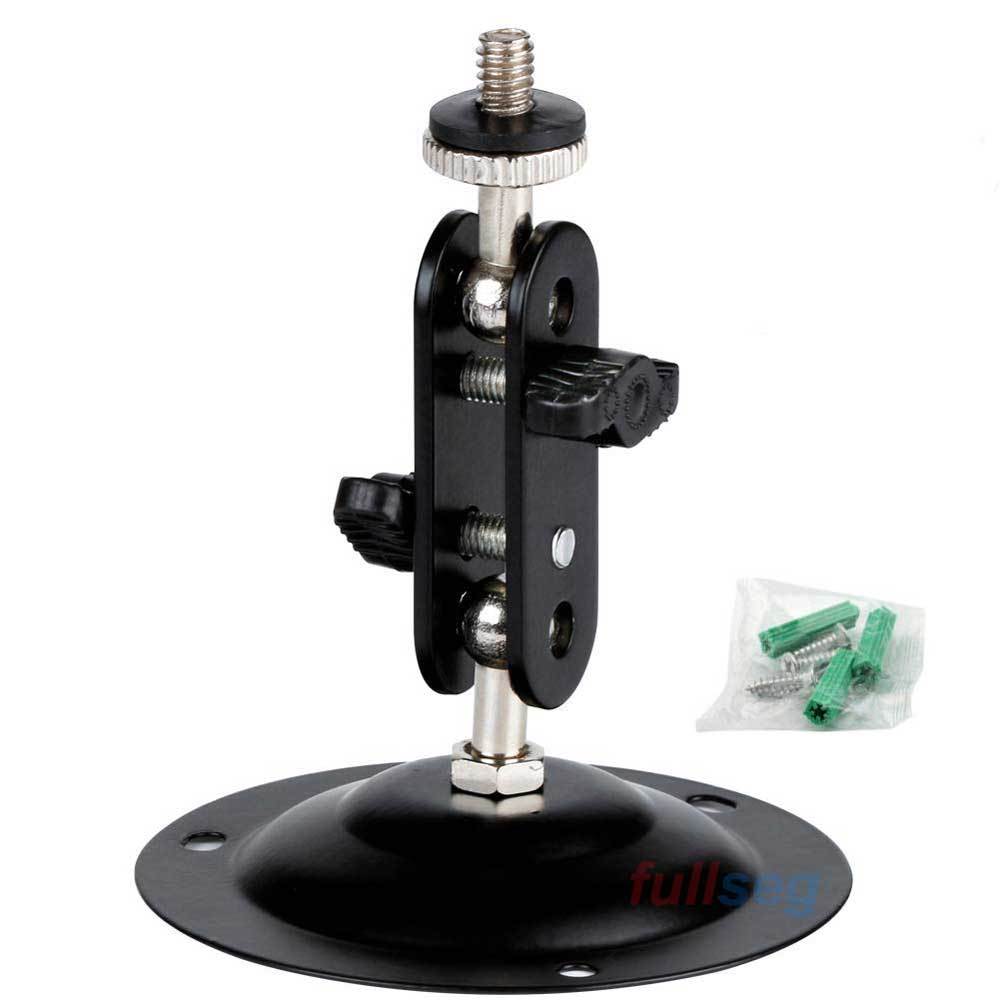 Security Camera Wall Mount Bracket Round Base Flexible Stand Ceil CCTV Camcorder-image