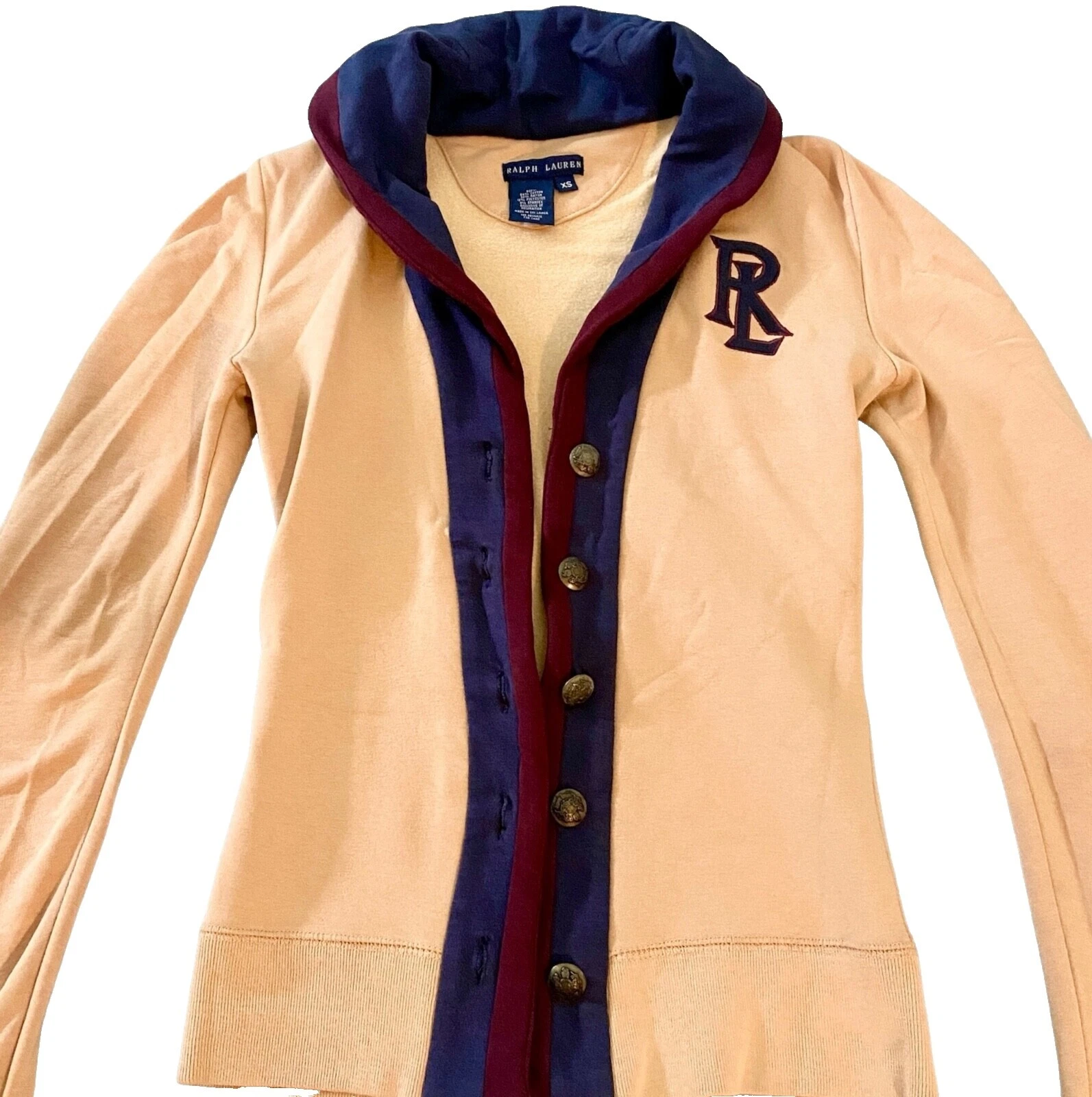 Ralph Lauren 聚酯纤维开衫毛衣女