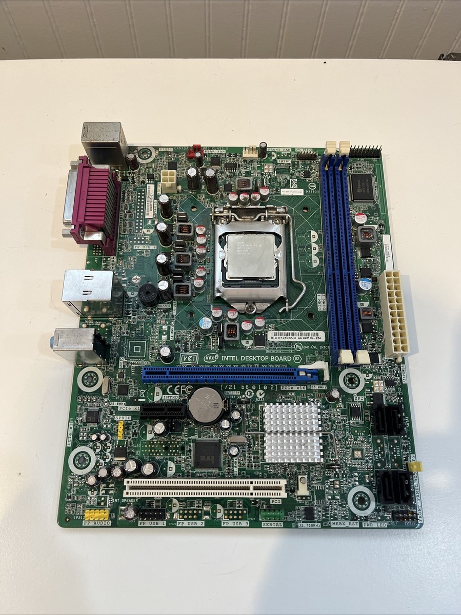 Desktop Motherboard Aa G23116 Dh61ww G23116 Intel Desktop Board