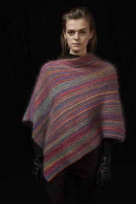 Lang Yarns MILLE COLORI SUPERKID Strickanleitung Cape als downloa