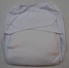 One-Size Fitted Flannel Cloth Diapers  Fits Newborn - 30 lbs  100 Cotton