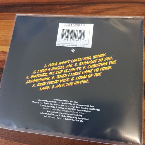 NICK CAVE & THE BAD SEEDS: Henry's Dream UDEN > VG/EX(CD) - Bild 3 von 3