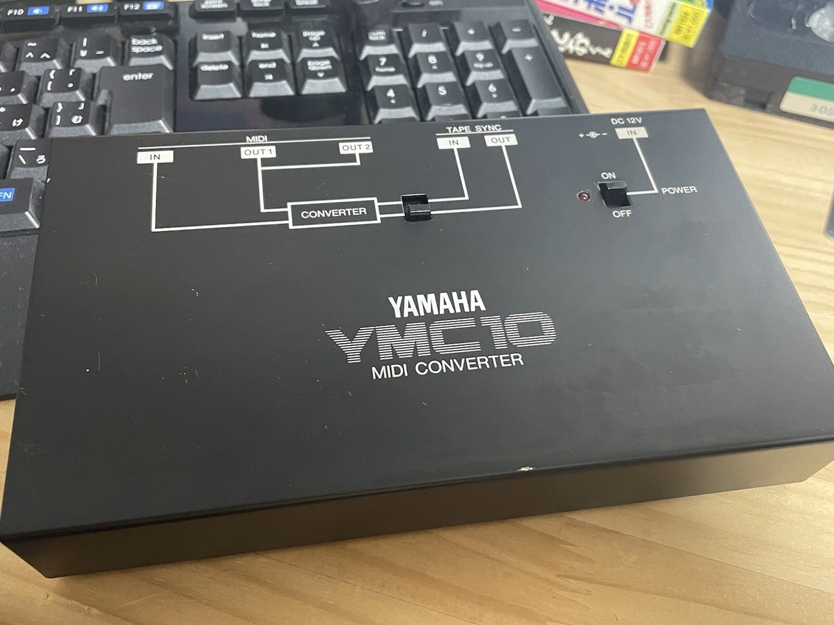 YAMAHA YMC10 Vintage MIDI Converter Sync No Power Supply from Japan