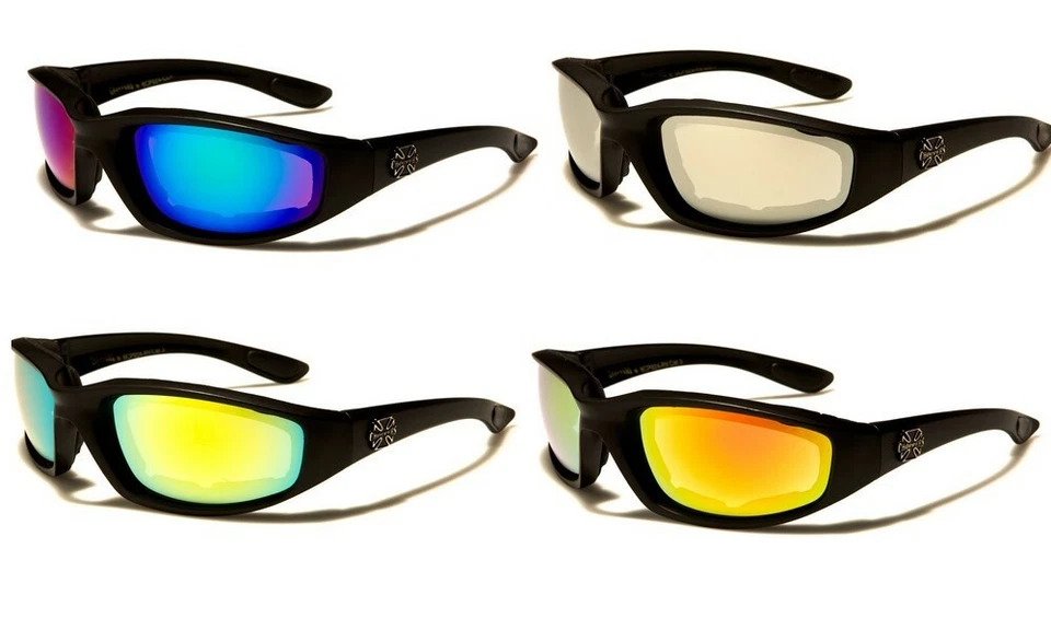 lunettes moto motard de soleil biker croix conduite malte choppers 8CP924-RV