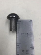 (10) 7/16 X 3/4 Round Head Solid Rivet Steel Blacksmith Antique 7/16" x 3/4" USA