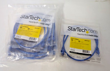 Lot of 11 Startech 3ft/91cm 3 ft Blue Snagless Cat6 UTP Patch Cable N6PATCH3BL