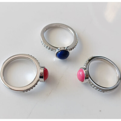 3pcs New Lia Sophia Cocktail Ring Gift Fashion Women Party Holiday Jewelry #8