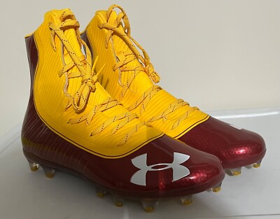 Under Armour Highlight MC Football Cleats Cardinal/Gold 3021478