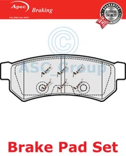 Apec Rear Brake Pads Set EO Quality Replacement PAD1847