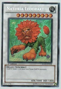 Naturia Leodrake - HA02-EN058 - Secret Rare - Unlimited Edition x3 - Near Mint