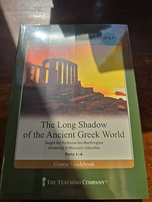 Great Courses The Greek Culture 4 DVDs Book