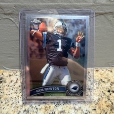 Topps 2011 Topps Chrome Cam Newton Carolina Panthers #1 Rookie Refractor NFL