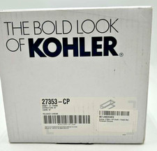 Kohler Draft 12" Frame 27353-CP Towel Bar, Polished Chrome NEW