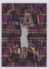 2023-24 Panini Select Concourse Purple Flash Prizm 82/175 Emoni Bates #67 13hf