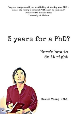#ad David Yoong 3 years for a PhD? Paperback $14.12