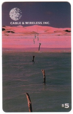 $5. Premiere Issue: Global Digital Highway: Dunes Path Phone Card