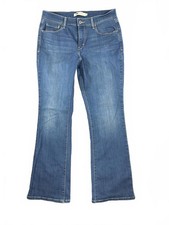 Levi's 515 Women's Blue Mid-Rise Bootcut Jeans - Size 10 32x31 