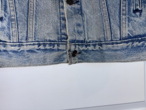 VTG 70s 80s Levi’s Type 3 Trucker Jacket 2 Pocket Size 36 Made In USA - Picture 6 of 15