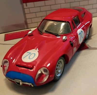 Best Model 1/43 Alfa Romeo Giulia TZ (TZ1) Winner GT1.6 Targa Florio 1965 SWEEET