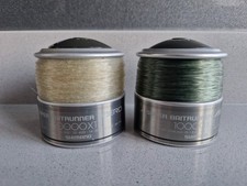 2 X SHIMANO SUPER BAITRUNNER AERO 10000 XTE FULL METAL SPARE SPOOLS, SEE PHOTOS.