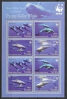 Tuvalu 2006 WWF Fauna Wildlife Marinelife Fisch Fish Whale compl MS MNH