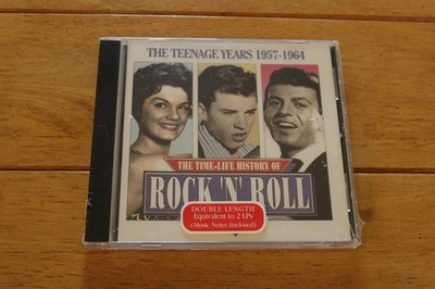 Time-Life Rock & Roll CD The Teenage Years 1957-1964 VA Hype Sealed 21 Songs