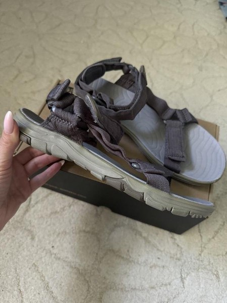 Women Jack Wolfskin Sandals Grey 37 #9DZ6