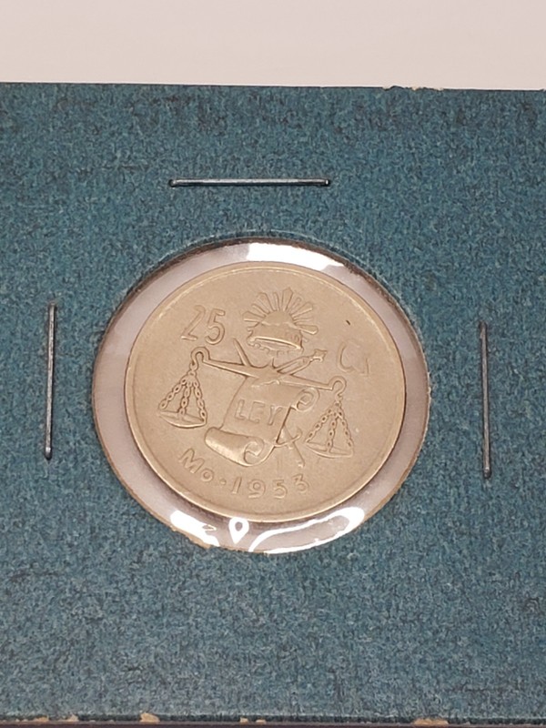 1953 25 centavos-mexico z3055