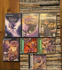 Lot Of 7 Ps1 & 2 Spyro Games All CIB But Eternal Night Disc Only. All Tested