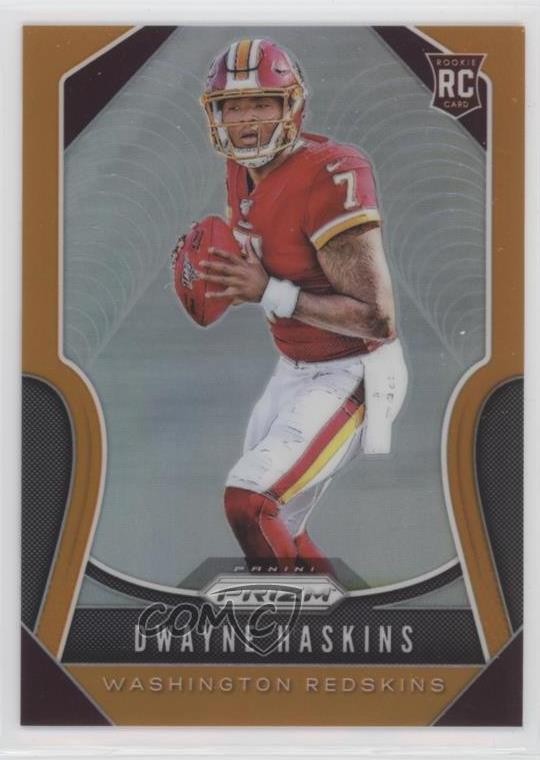 2019 Panini Prizm Rookies Orange Prizm 107/249 Dwayne Haskins #303 0l9t
